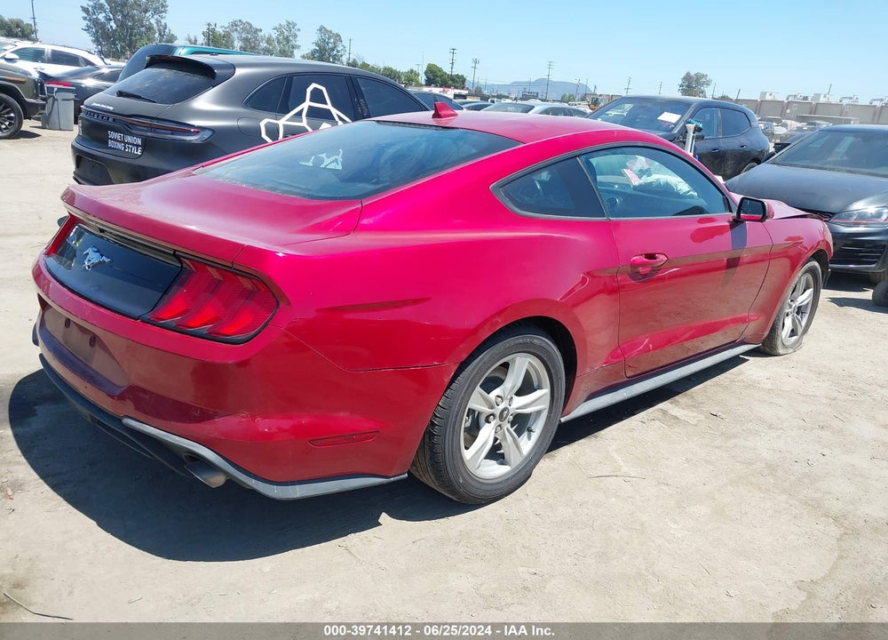 2022 FORD MUSTANG ECOBOOST FASTBACK VIN: 1FA6P8TH1N5140855