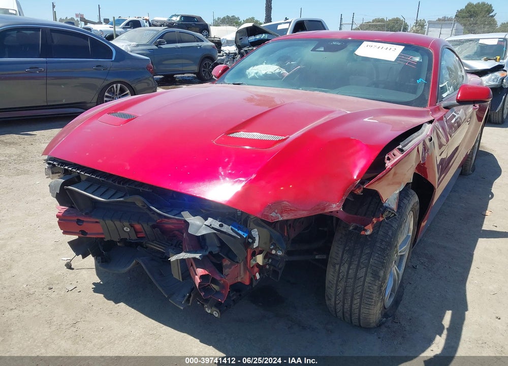 2022 FORD MUSTANG ECOBOOST FASTBACK VIN: 1FA6P8TH1N5140855