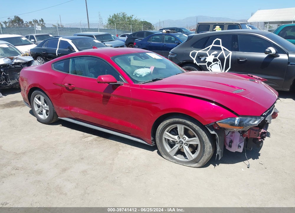 2022 FORD MUSTANG ECOBOOST FASTBACK VIN: 1FA6P8TH1N5140855