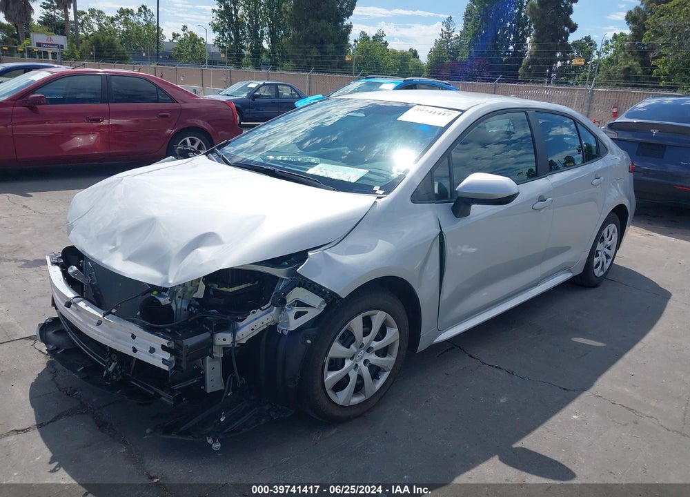 2024 TOYOTA COROLLA LE VIN: 5YFB4MDE2RP136367