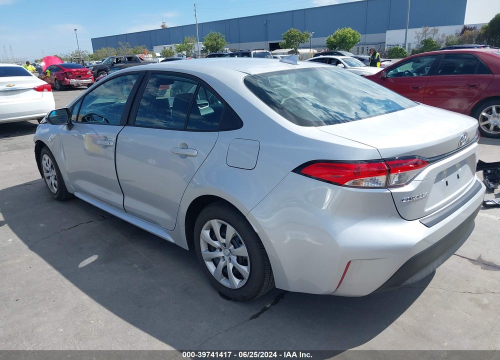 2024 TOYOTA COROLLA LE VIN: 5YFB4MDE2RP136367