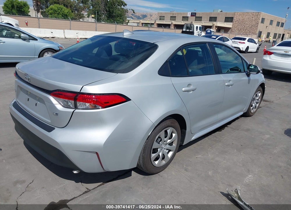 2024 TOYOTA COROLLA LE VIN: 5YFB4MDE2RP136367