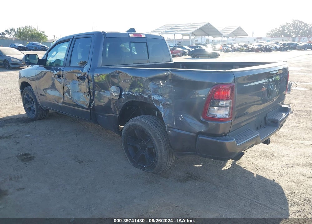 2023 RAM 1500 BIG HORN QUAD CAB 4X2 6'4 BOX VIN: 1C6RREBT4PN648804