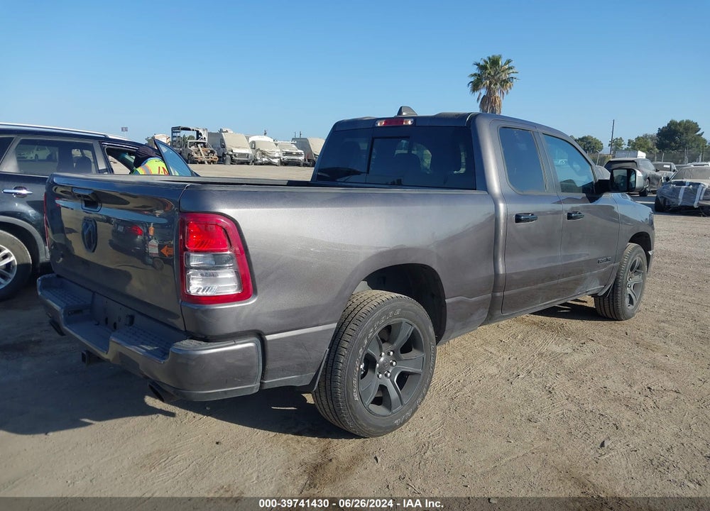 2023 RAM 1500 BIG HORN QUAD CAB 4X2 6'4 BOX VIN: 1C6RREBT4PN648804