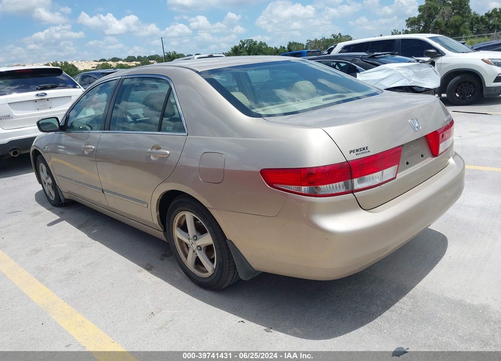 2003 HONDA ACCORD 2.4 EX VIN: 1HGCM56643A129840