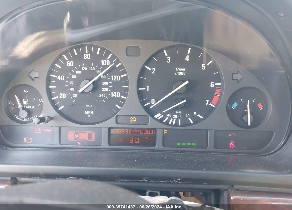 1999 BMW 528IA VIN: WBADM634XXGU02999