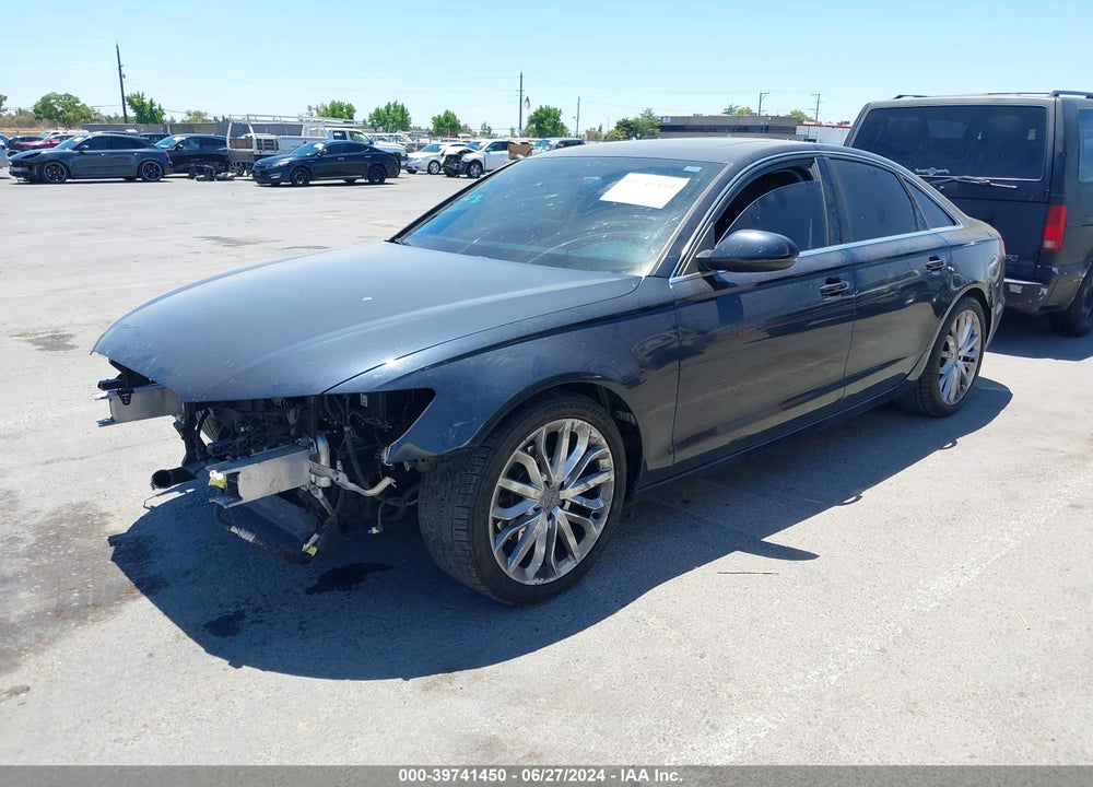 2012 AUDI A6 2.0T PREMIUM VIN: WAUDFAFC1CN174364
