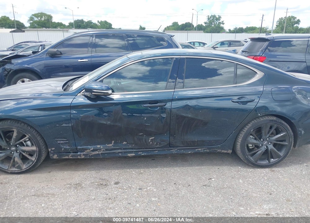 2023 GENESIS G70 2.0T RWD VIN: KMTG34TA9PU121311