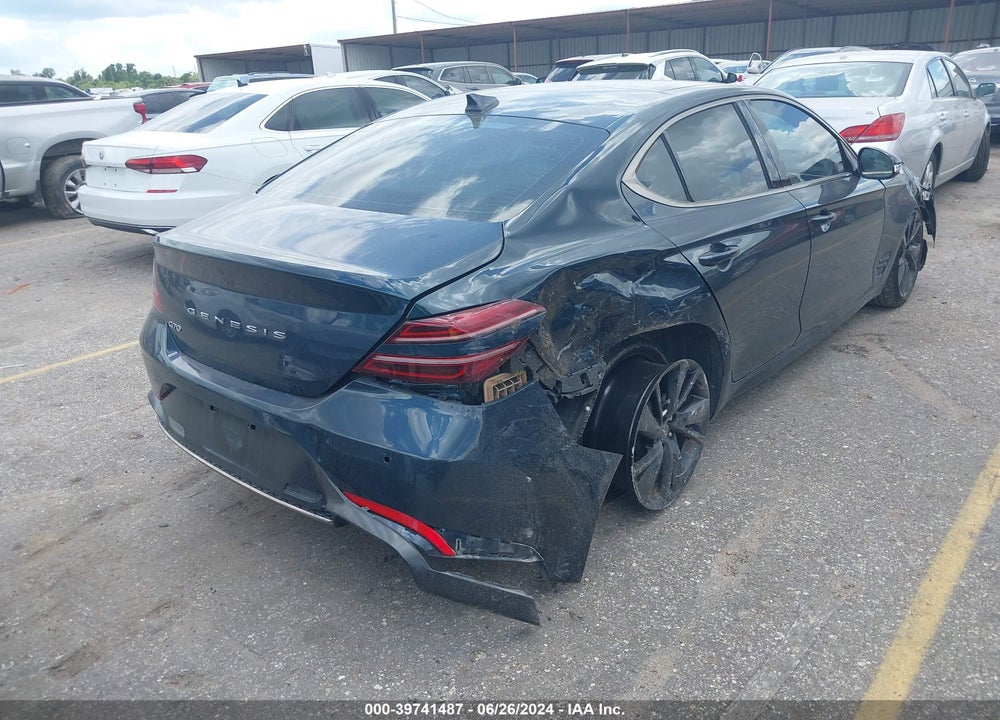 2023 GENESIS G70 2.0T RWD VIN: KMTG34TA9PU121311