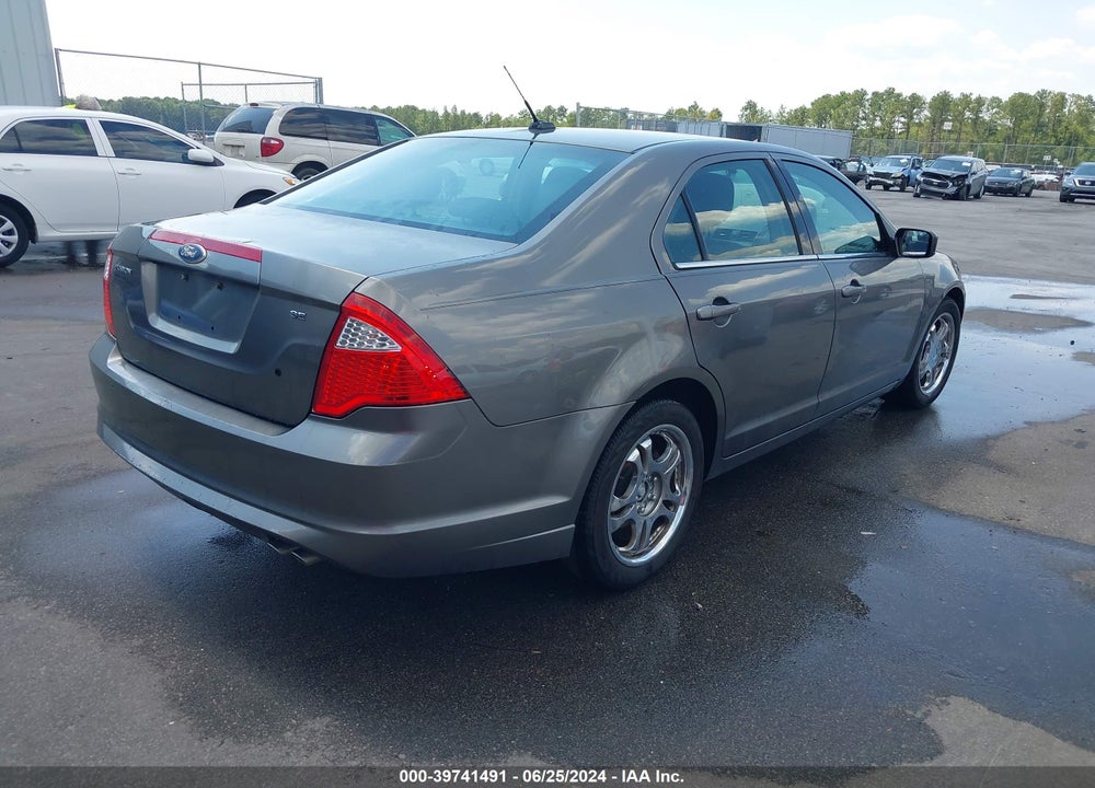2011 FORD FUSION SE VIN: 3FAHP0HA4BR120839