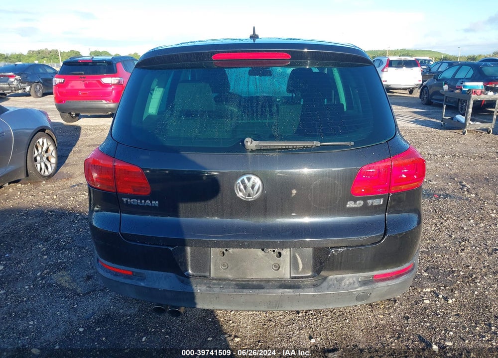 2013 VOLKSWAGEN TIGUAN S VIN: WVGAV7AX4DW548480