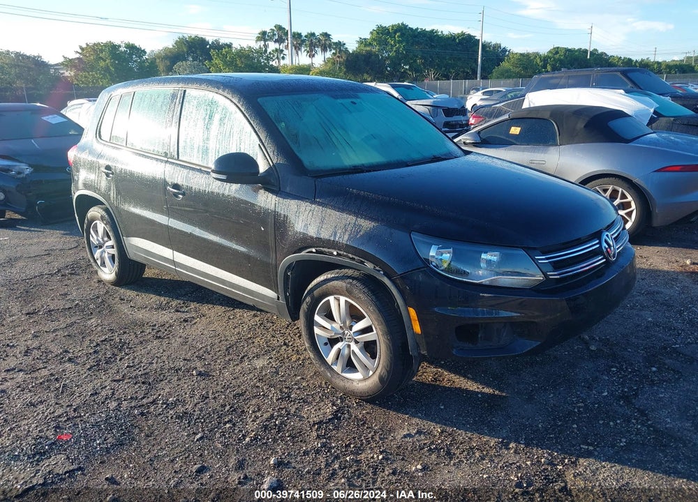 2013 VOLKSWAGEN TIGUAN S VIN: WVGAV7AX4DW548480