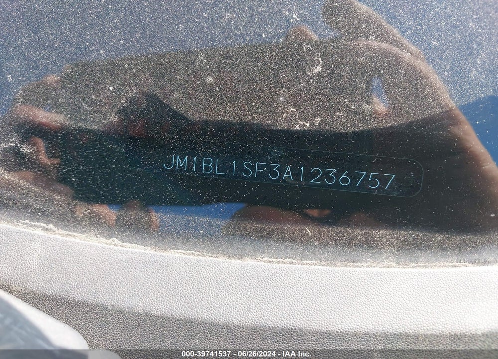 2010 MAZDA 3 I TOURING VIN: JM1BL1SF3A1236757