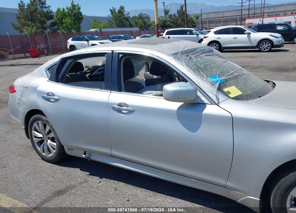 2012 INFINITI M37 VIN: JN1BY1AP6CM330034