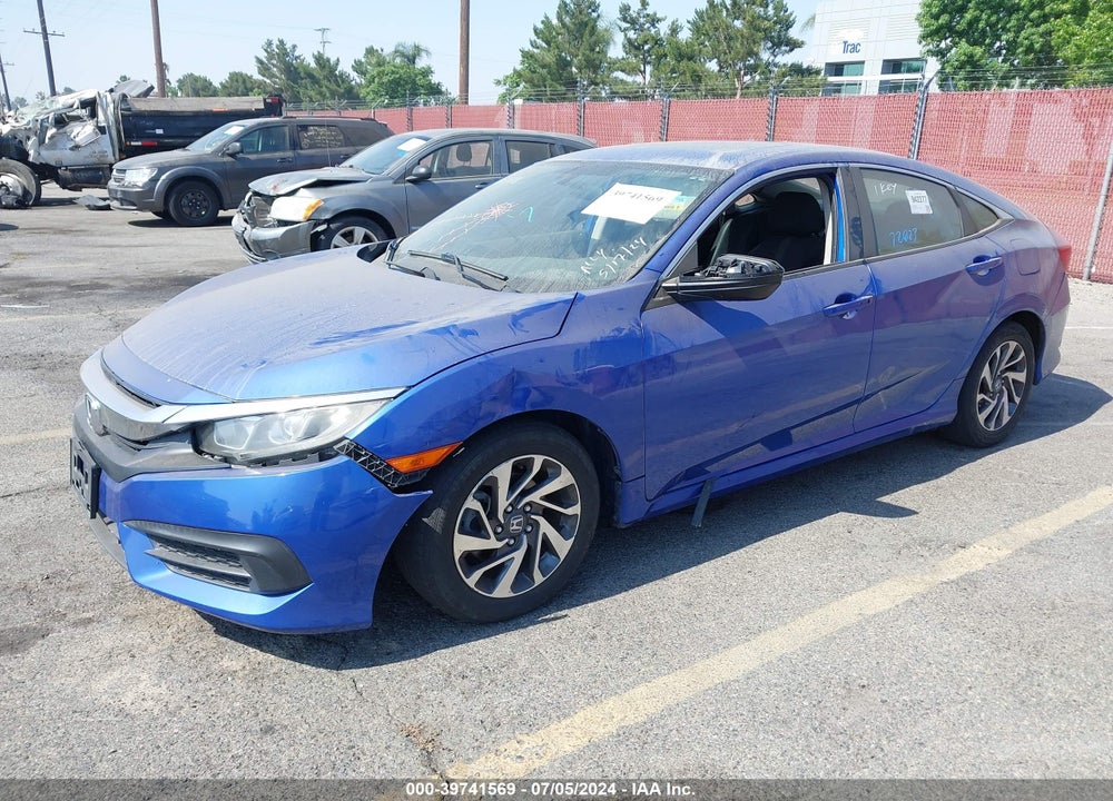 2017 HONDA CIVIC EX VIN: 2HGFC2F76HH535778