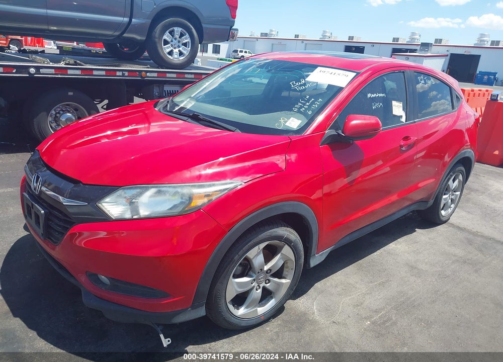 2016 HONDA HR-V EX VIN: 3CZRU5H5XGM718293