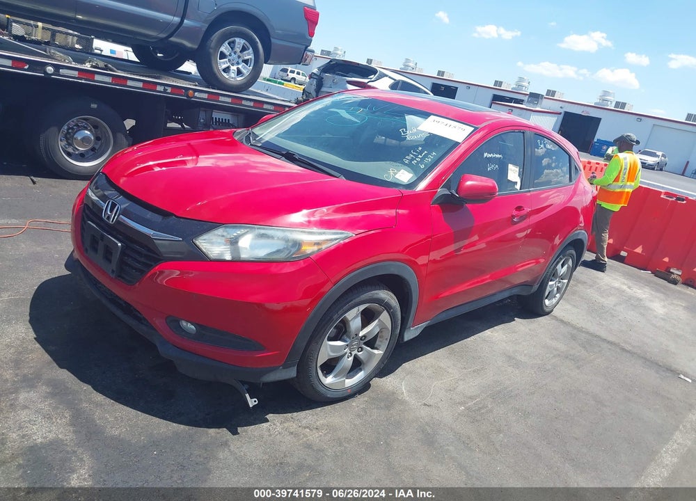 2016 HONDA HR-V EX VIN: 3CZRU5H5XGM718293