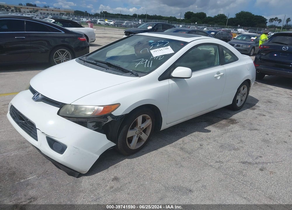 2006 HONDA CIVIC EX VIN: 2HGFG12876H567911