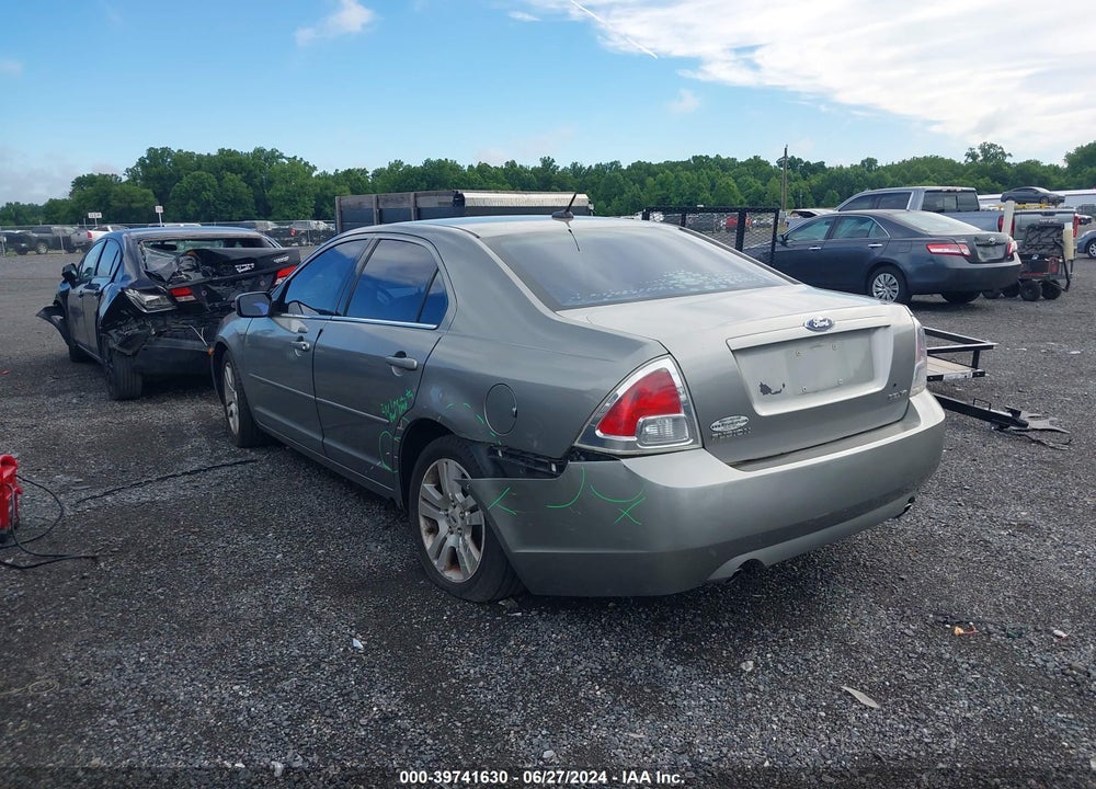 2009 FORD FUSION SEL VIN: 3FAHP08159R108421