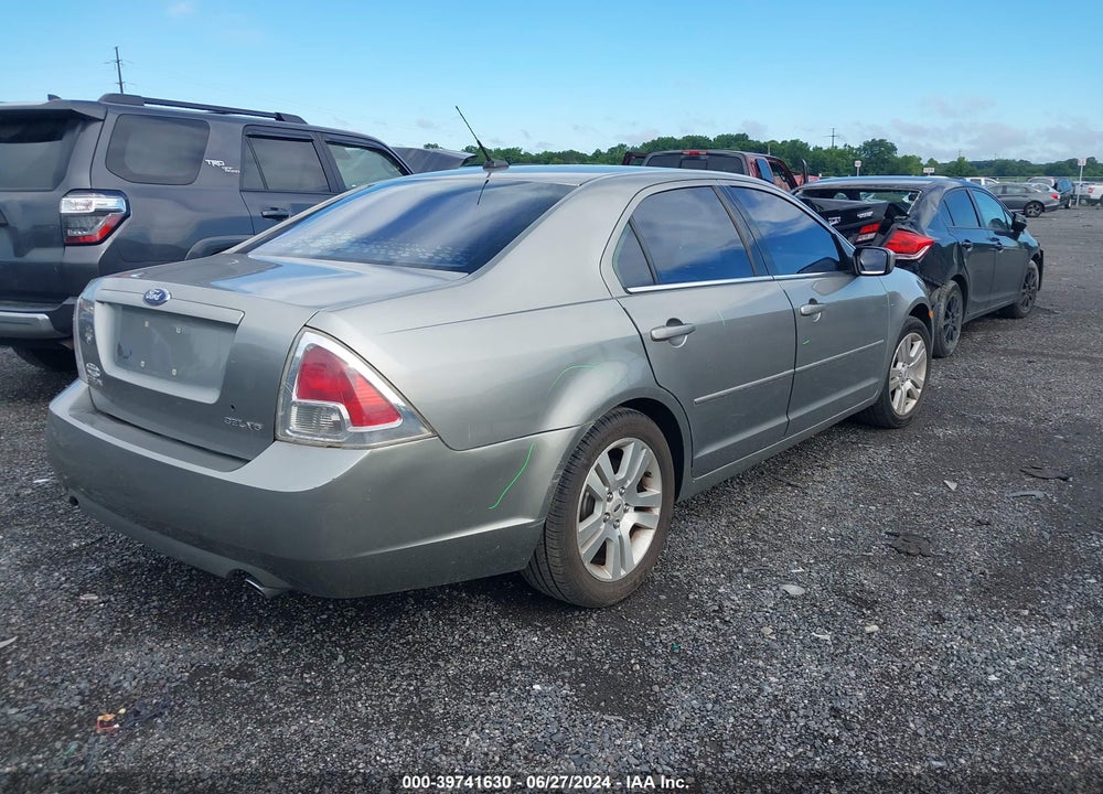 2009 FORD FUSION SEL VIN: 3FAHP08159R108421