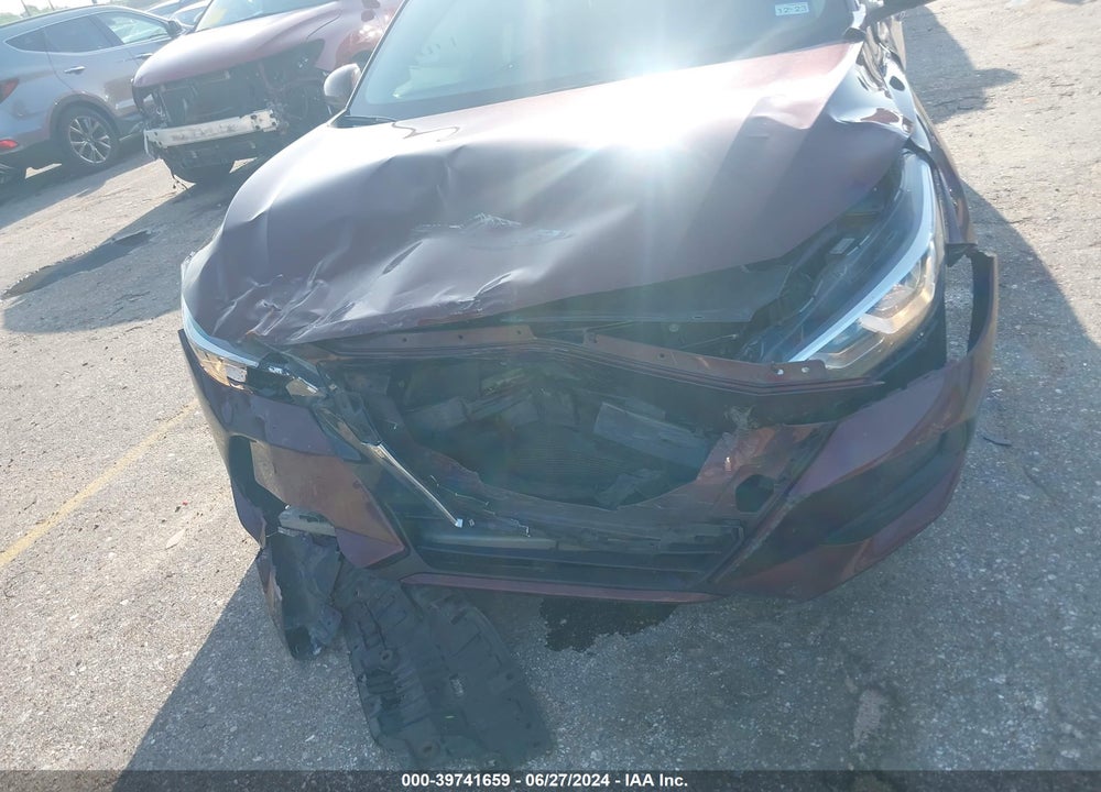 2021 NISSAN SENTRA SV XTRONIC CVT VIN: 3N1AB8CVXMY203142