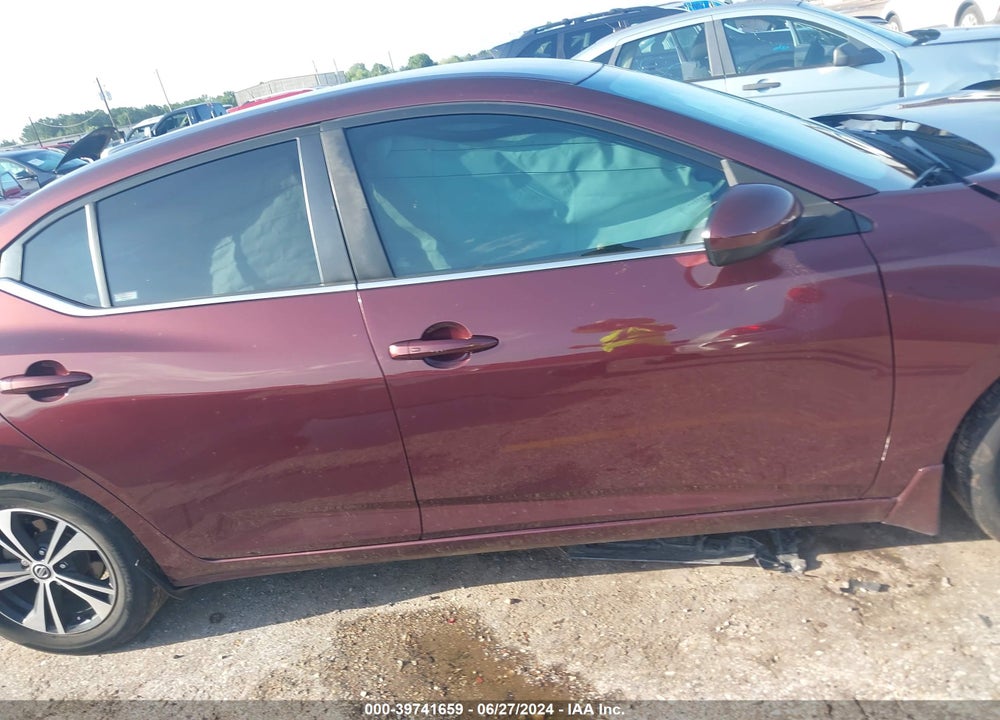 2021 NISSAN SENTRA SV XTRONIC CVT VIN: 3N1AB8CVXMY203142