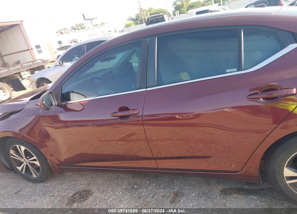 2021 NISSAN SENTRA SV XTRONIC CVT VIN: 3N1AB8CVXMY203142