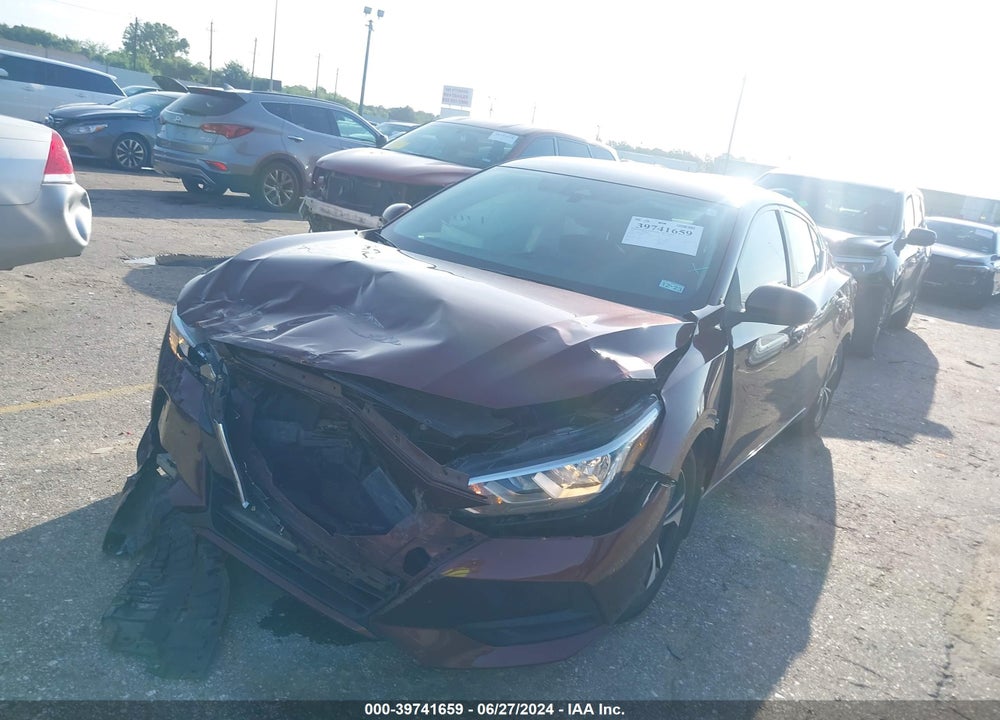 2021 NISSAN SENTRA SV XTRONIC CVT VIN: 3N1AB8CVXMY203142