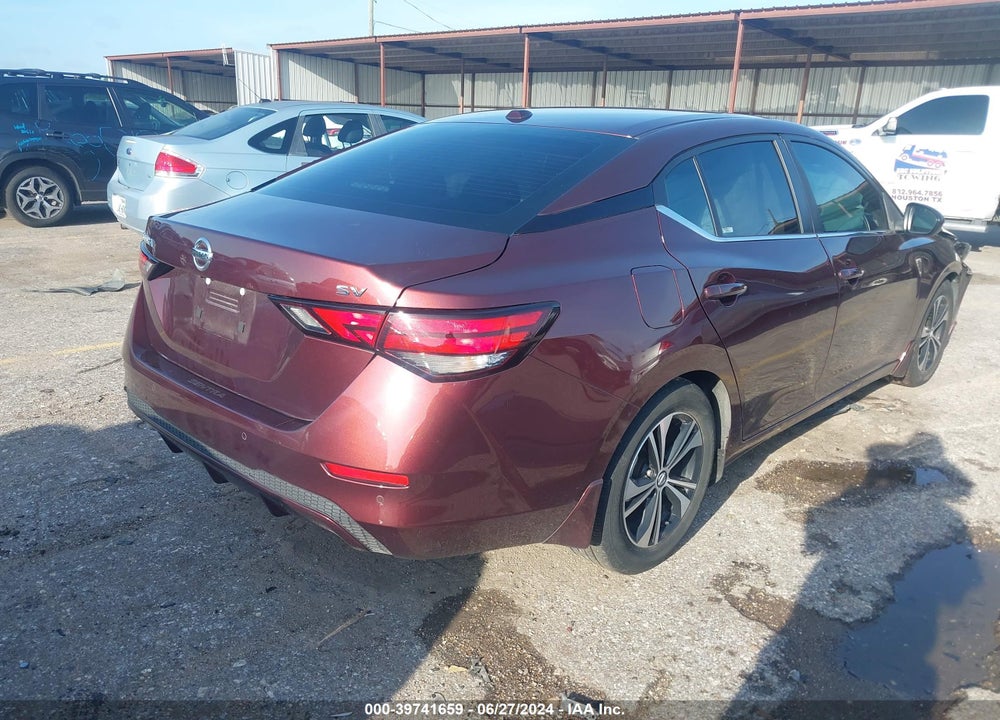 2021 NISSAN SENTRA SV XTRONIC CVT VIN: 3N1AB8CVXMY203142