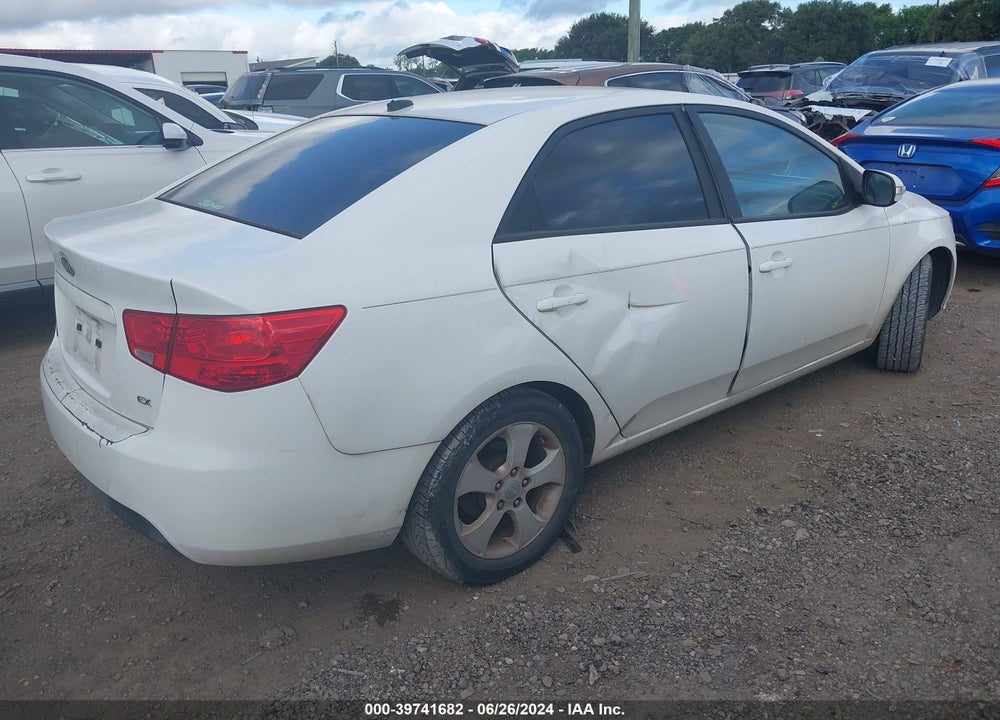 2010 KIA FORTE EX VIN: KNAFU4A26A5238524
