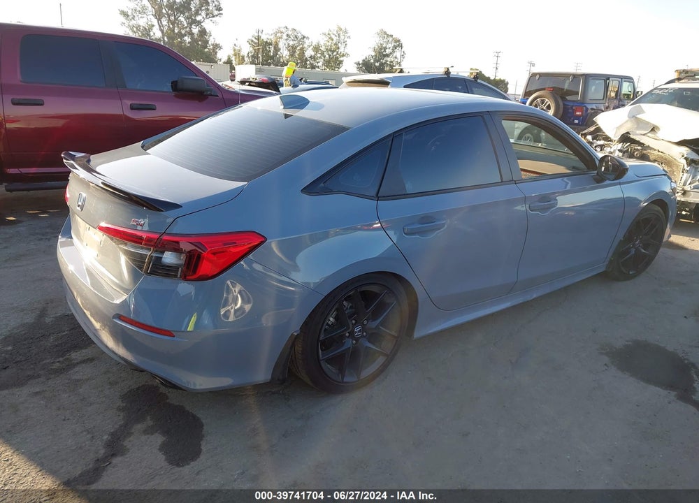 2024 HONDA CIVIC SI SEDAN VIN: 2HGFE1E50RH470996