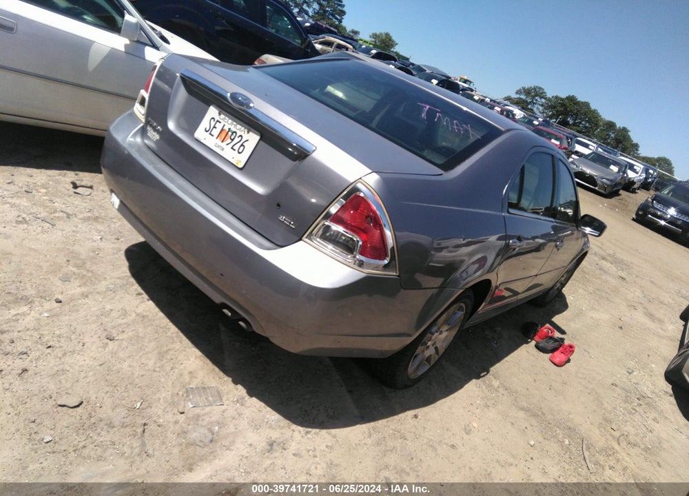 2006 FORD FUSION SEL VIN: 3FAHP08Z46R192376