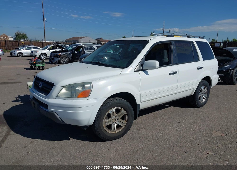 2003 HONDA PILOT EX VIN: 2HKYF18413H521055