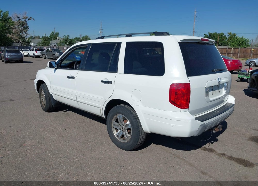 2003 HONDA PILOT EX VIN: 2HKYF18413H521055