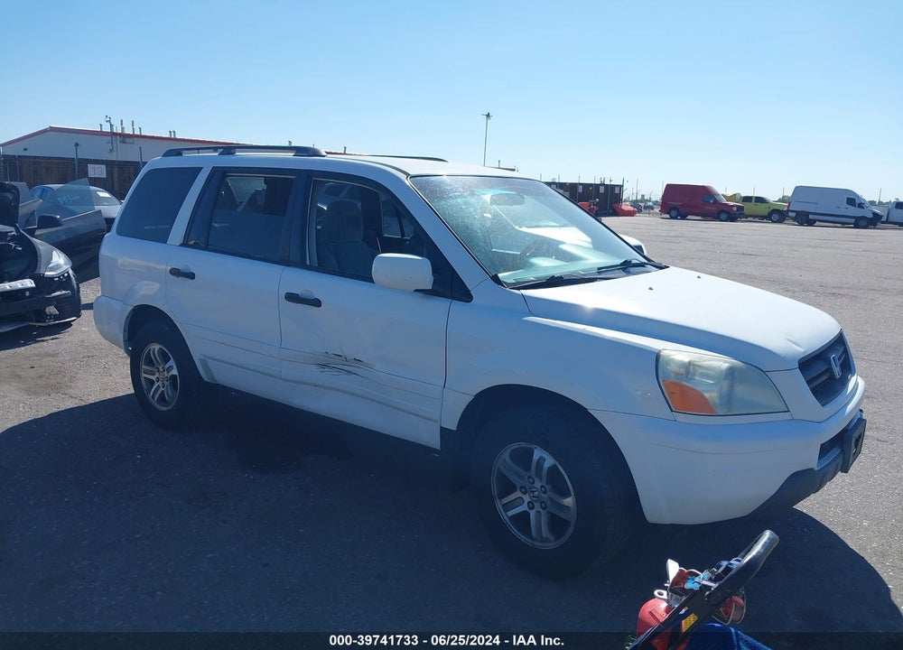 2003 HONDA PILOT EX VIN: 2HKYF18413H521055