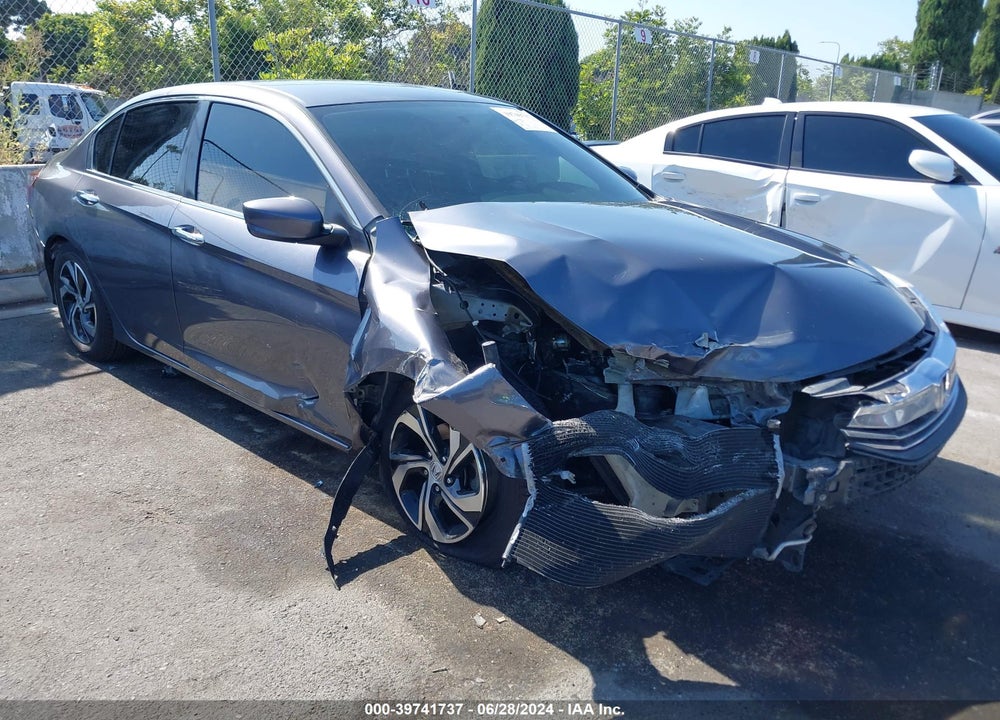 2017 HONDA ACCORD LX VIN: 1HGCR2F3XHA161074
