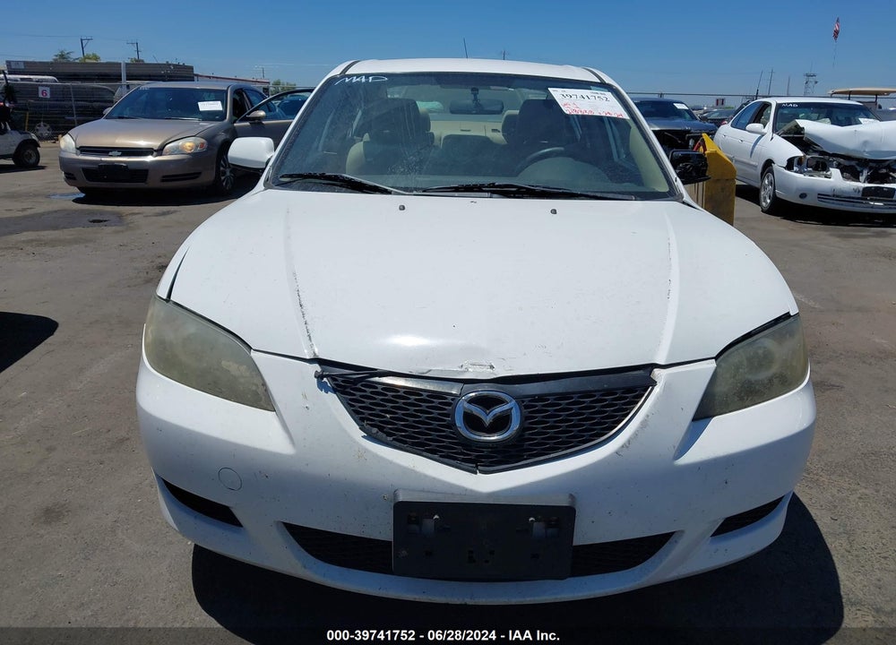 2006 MAZDA 3 I VIN: JM1BK12F661502394