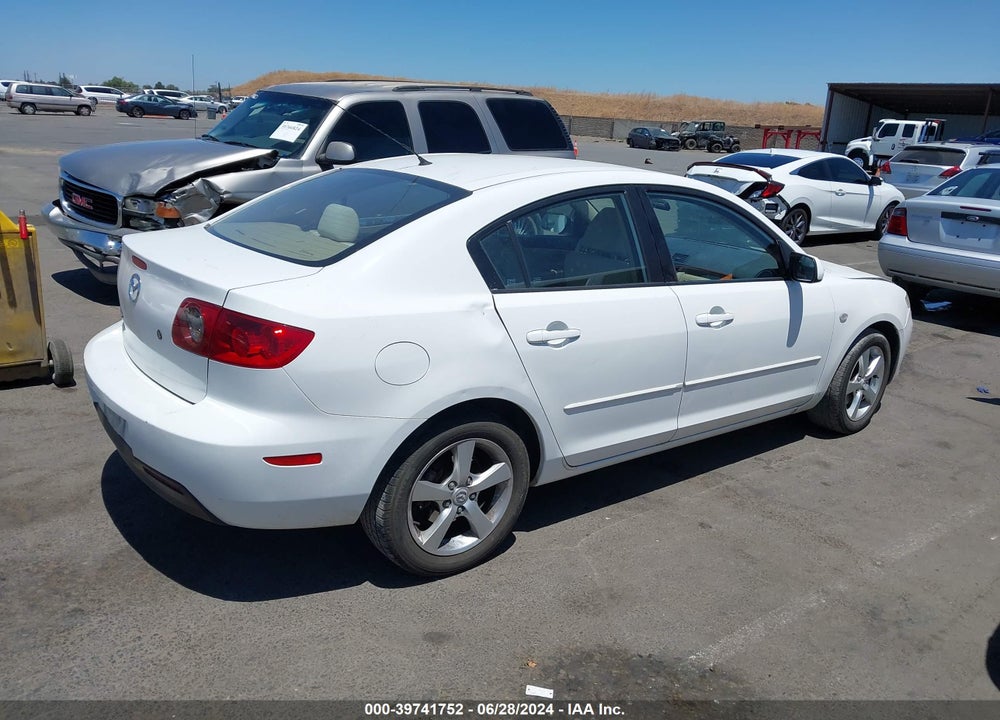 2006 MAZDA 3 I VIN: JM1BK12F661502394