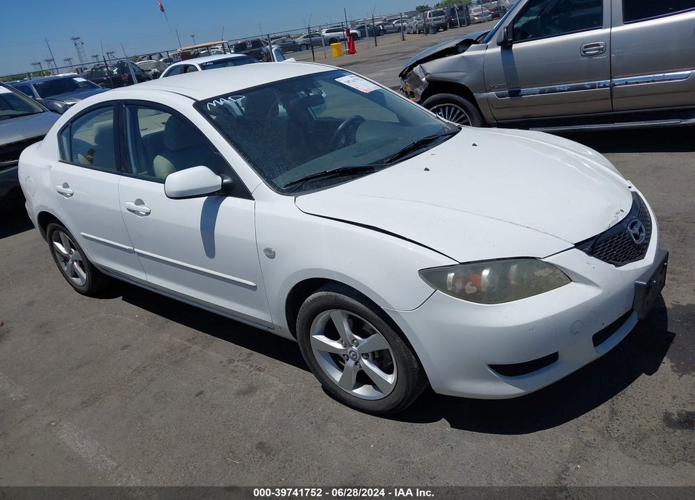 2006 MAZDA 3 I VIN: JM1BK12F661502394