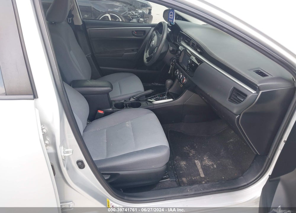 2016 TOYOTA COROLLA L VIN: 2T1BURHE4GC551257