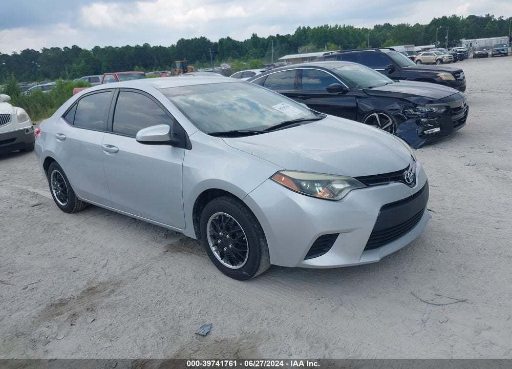 2016 TOYOTA COROLLA L VIN: 2T1BURHE4GC551257