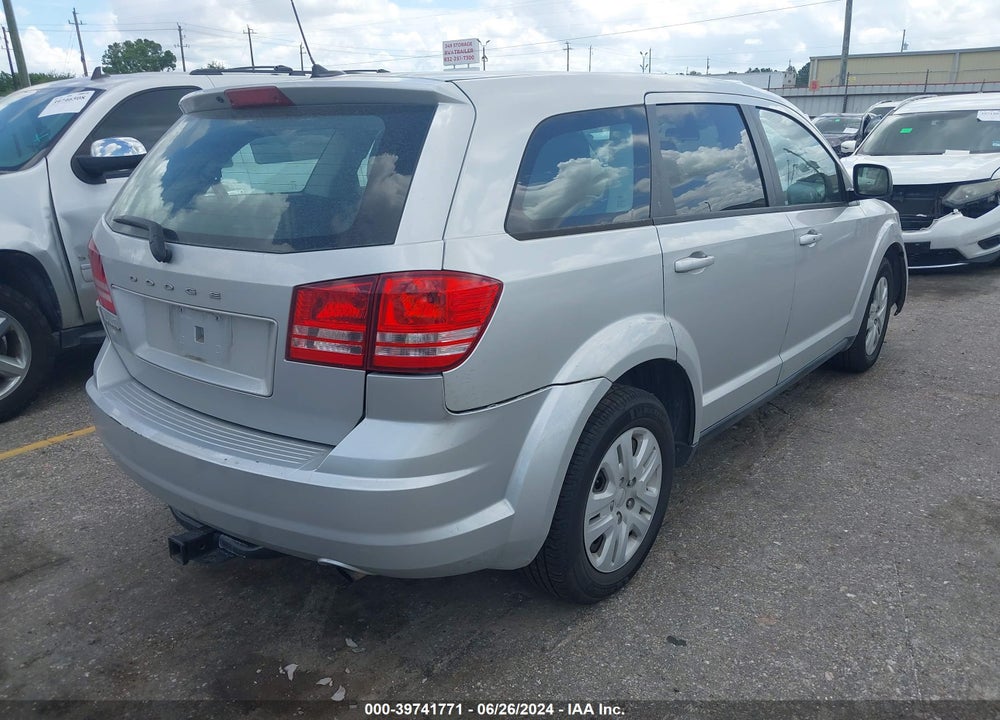 2013 DODGE JOURNEY AMERICAN VALUE PKG VIN: 3C4PDCAB3DT733057
