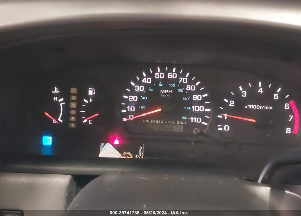 1998 NISSAN FRONTIER SE/XE VIN: 1N6DD26S3WC377596