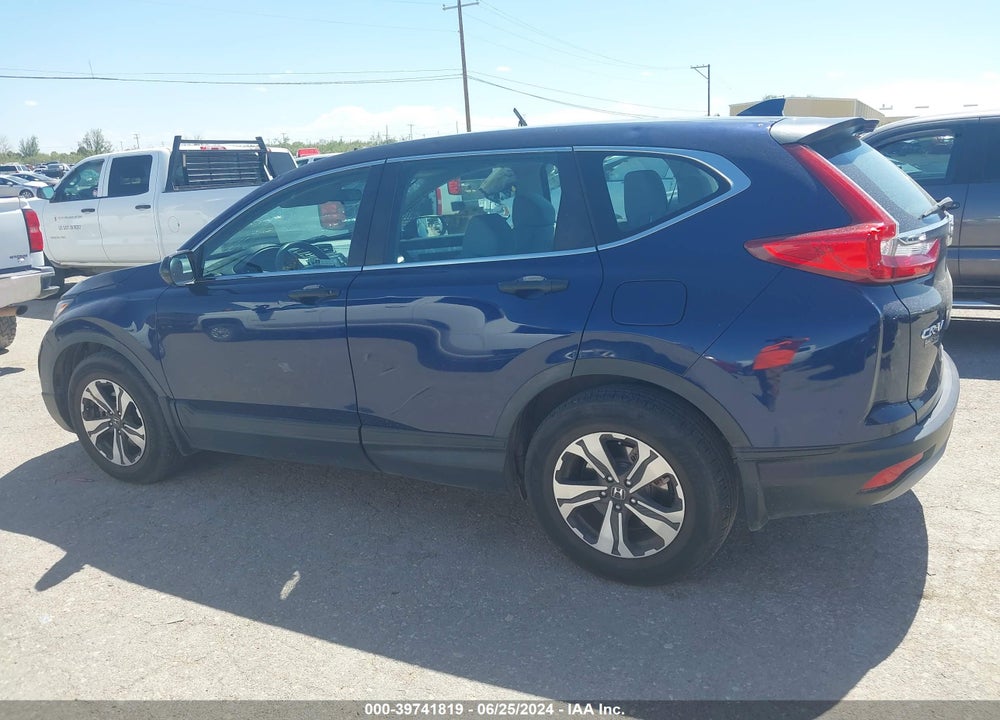 2019 HONDA CR-V LX VIN: 5J6RW5H34KL003576