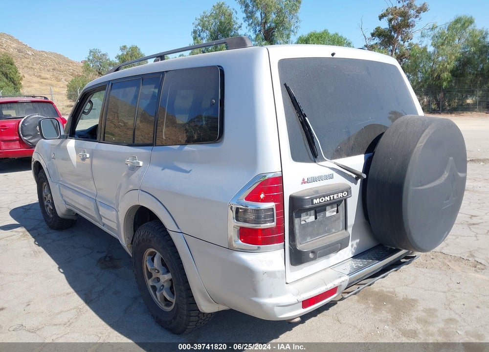 2001 MITSUBISHI MONTERO LIMITED VIN: JA4MW51R31J012255