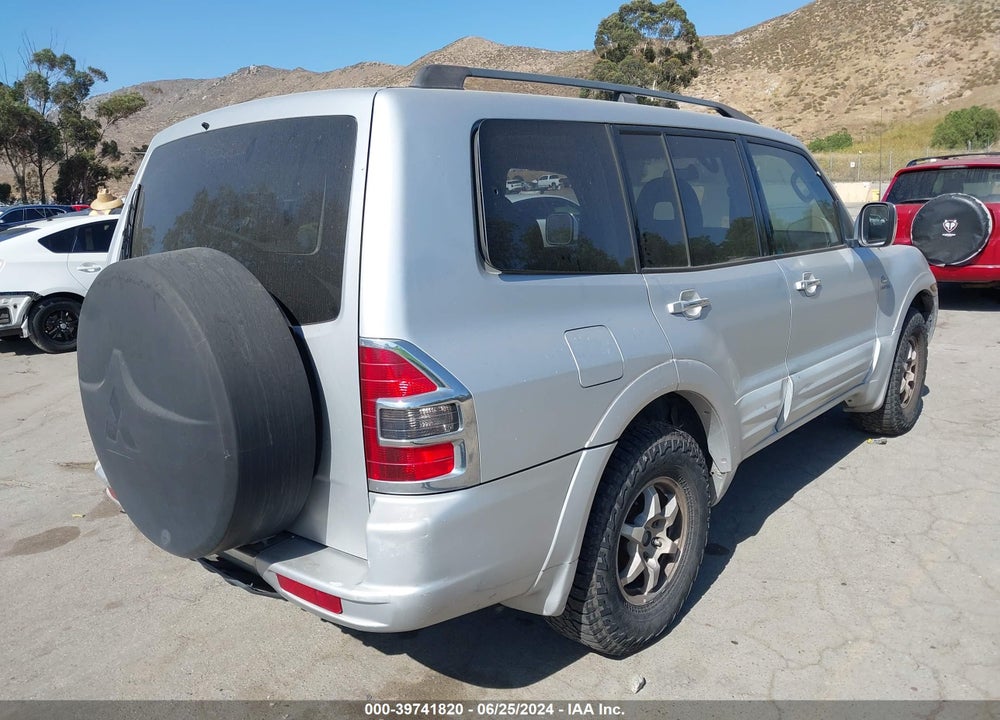 2001 MITSUBISHI MONTERO LIMITED VIN: JA4MW51R31J012255