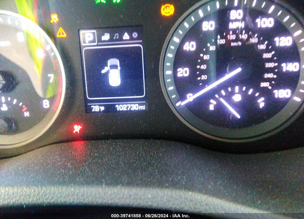 2017 HYUNDAI TUCSON SE VIN: KM8J33A48HU464507
