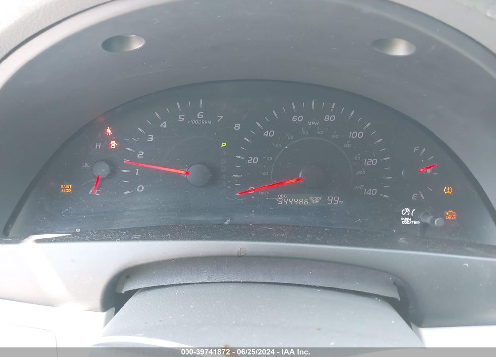 2007 TOYOTA CAMRY LE VIN: 4T1BE46K07U092851