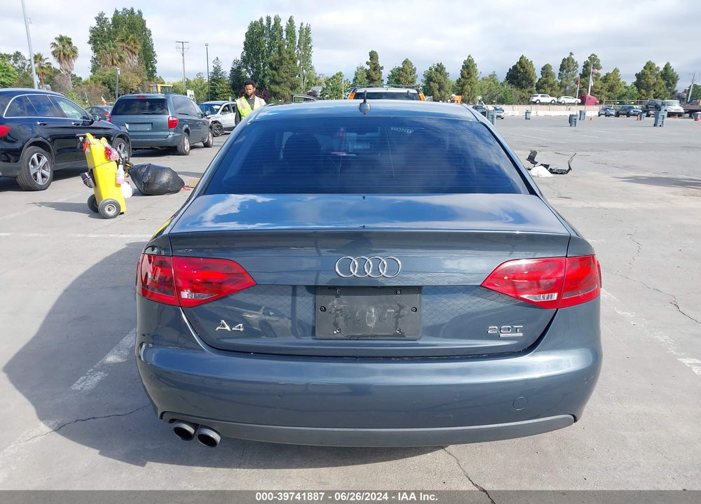 2009 AUDI A4 VIN: WAUSF78K09N069693