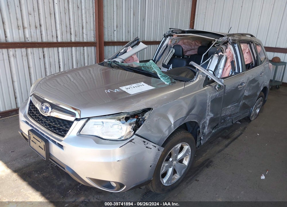 2014 SUBARU FORESTER VIN: JF2SJAMC5EH548179